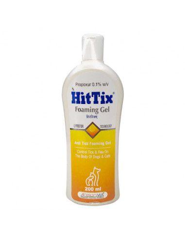 Areionvet Hit Tix Anti-Tick & Flea Foaming Gel For Dogs & Cats - Cadotails