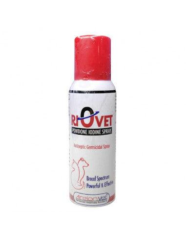 Areionvet Riovet Povidine Iodine Spray Antiseptic Germicidal Spray - Cadotails