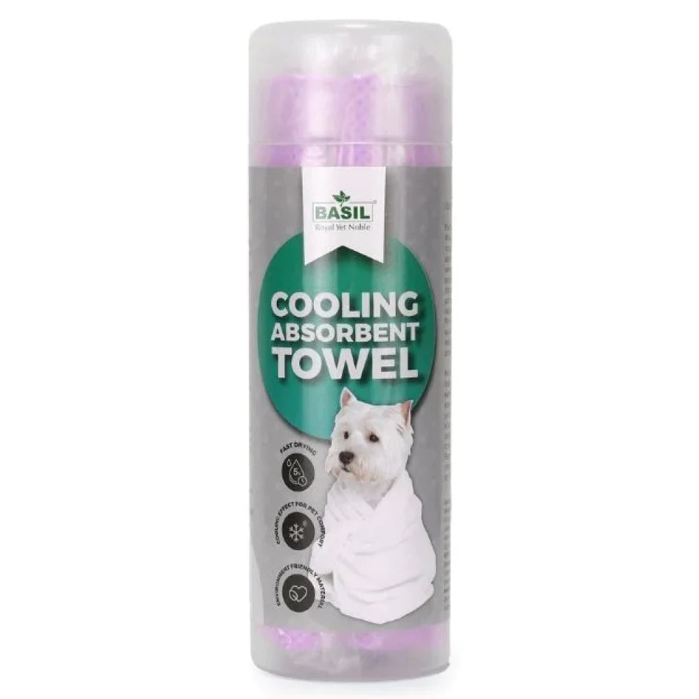 Basil Absorbent And Cooling Towel For Pets - Cadotails