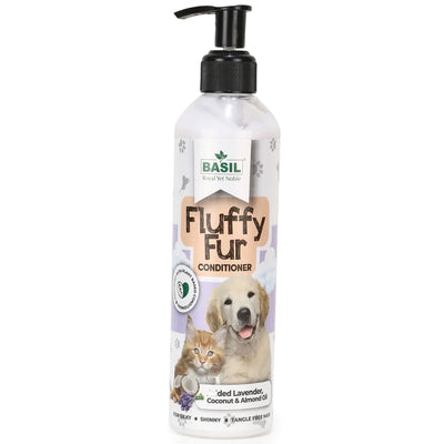 Basil Fluffy Fur Pet Conditioner For Dogs & Cats - Cadotails