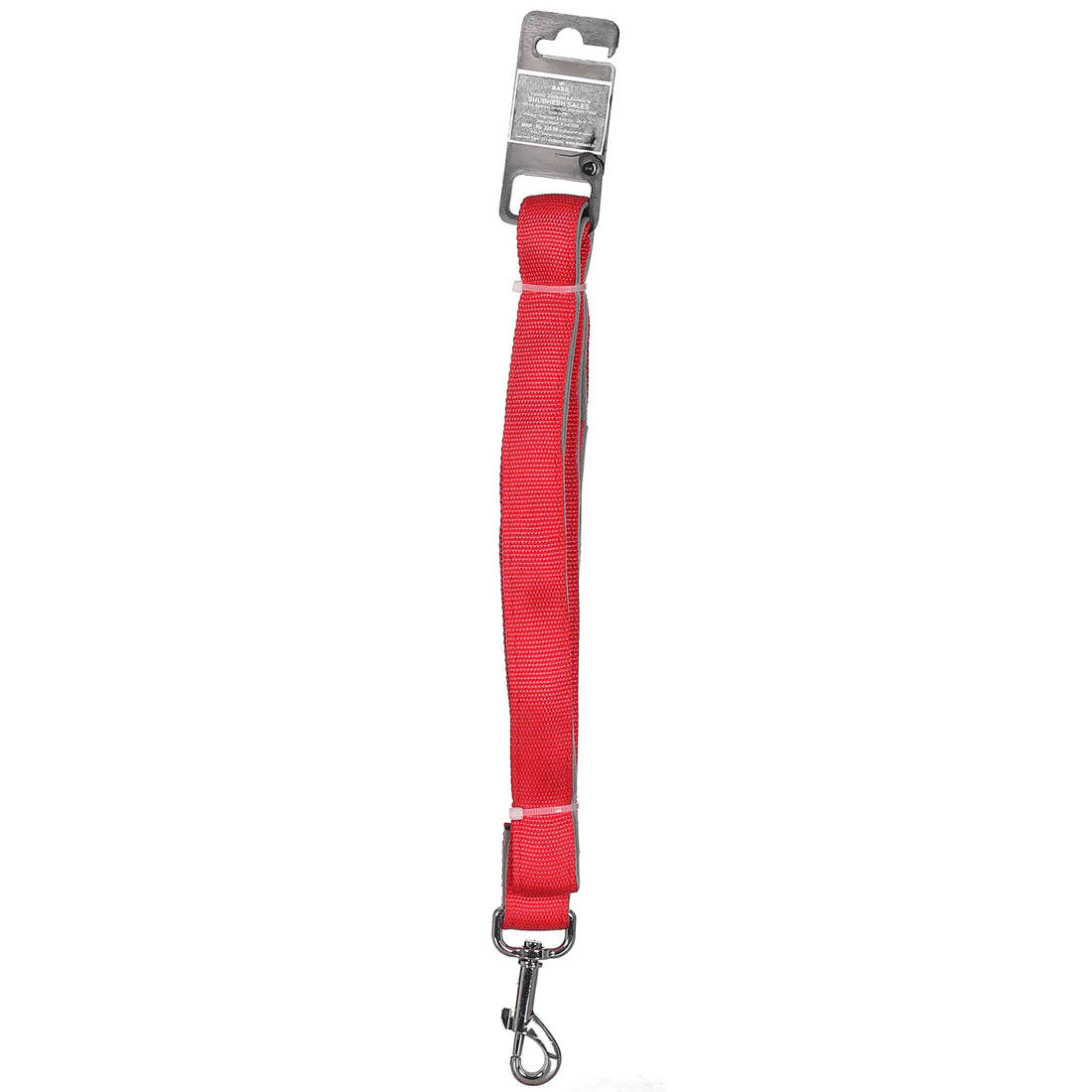 Basil Padded Leash For Dogs & Puppies (Red) - Cadotails