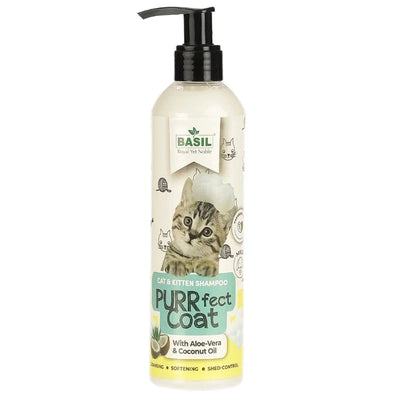 Basil Purrfect Coat Shampoo For Cats And Kittens - Cadotails