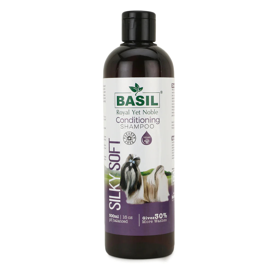 Basil Silky Soft Conditioning Shampoo For Dogs - Cadotails