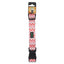 Basil Zig-Zag Padded Adjustable Collar For Dogs & Puppies (Red) - Cadotails