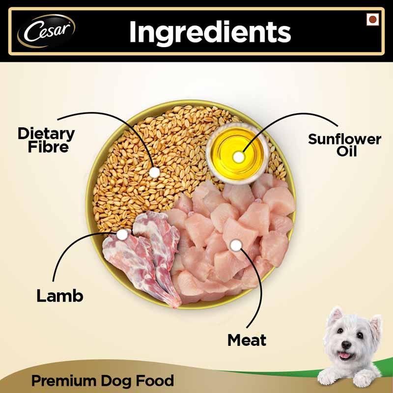 Cesar Lamb & Vegetables Adult Dog Wet Food - Cadotails