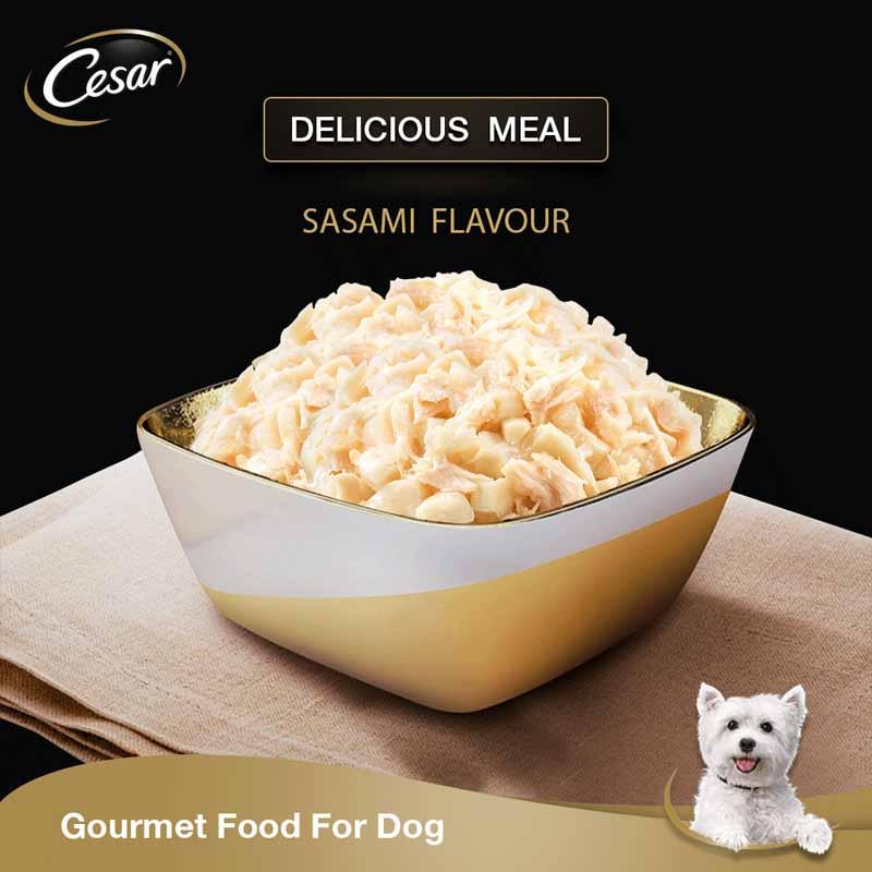 Cesar Premium (Gourmet Meal), Sasami Adult Dog Wet Food - Cadotails