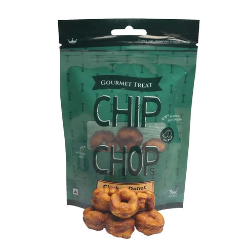 Chip Chops Chicken Donut 80G Dog Treat - Cadotails