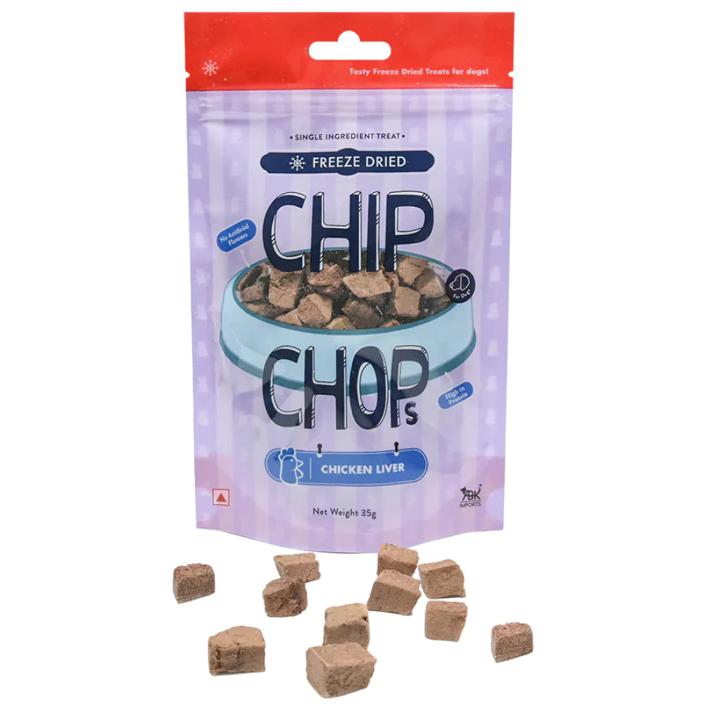 Chip Chops Chicken Liver 35G Dog Treat - Cadotails