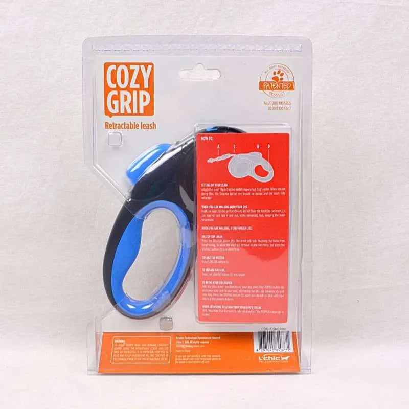 Cozy Grip Super Dog Retractable Leash For Dogs - Cadotails