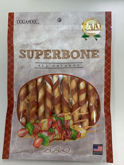 Dogaholic Super Bone Stick Bbq Dog Treat - Cadotails