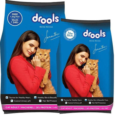 Drools Mackerel Adult Cat Dry Food