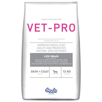 Drools Vet-Pro Skin & Coat Veterinary Dog Dry Food - Cadotails