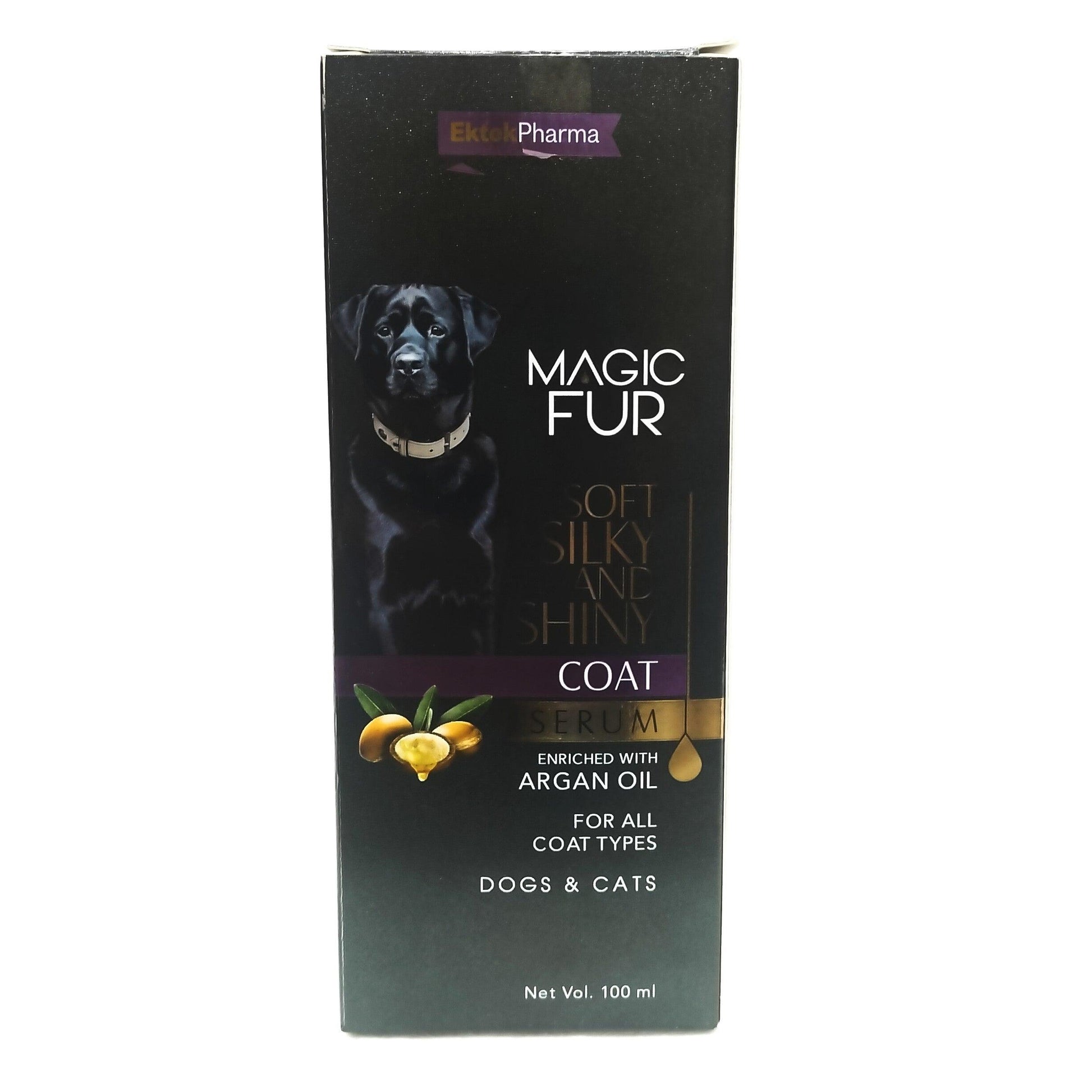 Ektek Pharma Magic Fur Soft Silky & Shiny Coat Serum For Dogs & Cats - Cadotails