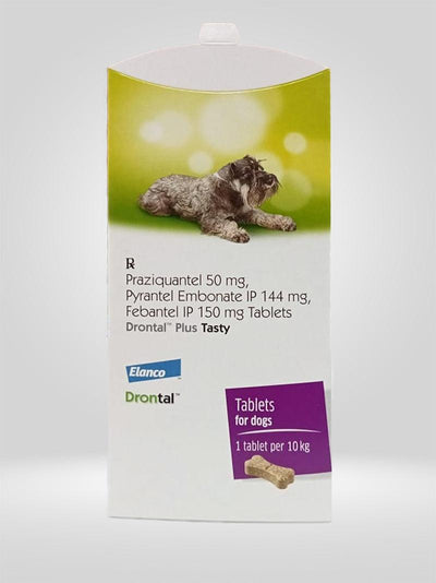Elanco Drontal Plus Tasty Tablet For Dogs - Cadotails