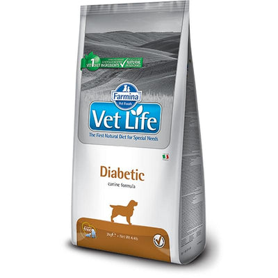 Farmina Vet Life Diabetic Canine Formula Dog Dry Food - Cadotails