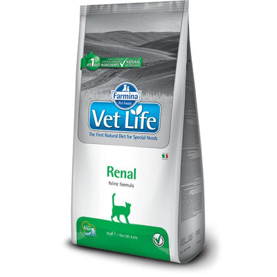 Farmina Vet Life Renel Feline Formula 2Kg Cat Dry Food - Cadotails
