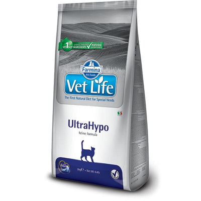 Farmina Vet Life Ultrahypo Feline Formula 2Kg Cat Dry Food - Cadotails