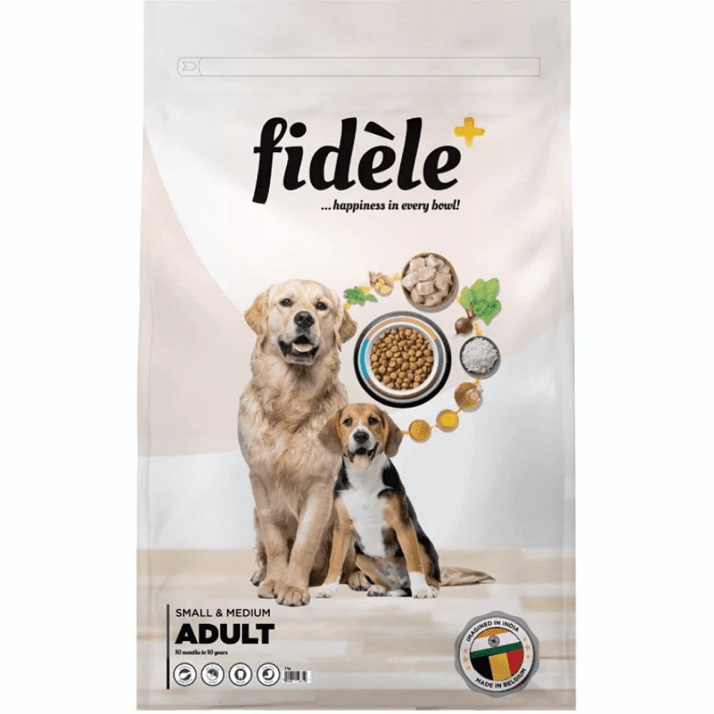 Fidele Plus Adult Small & Medium Dog Dry Food - Cadotails