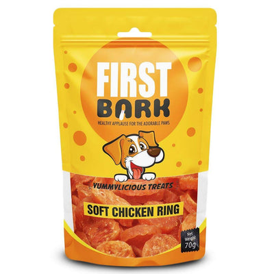 First Bark Soft Chicken Rings 70G Dog Treat - Cadotails
