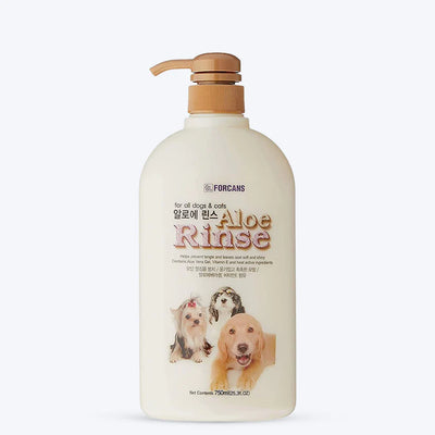 Forcans Aloe Rinse Shampoo For Dogs & Cats - Cadotails