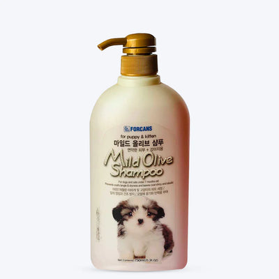 Forcans Mild Olive Shampoo For Puppies & Kitten - Cadotails