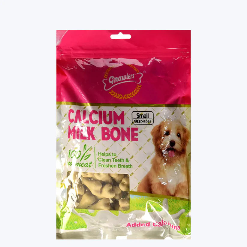 Gnawlers Calcium Milk Bone Dog Treat - Cadotails