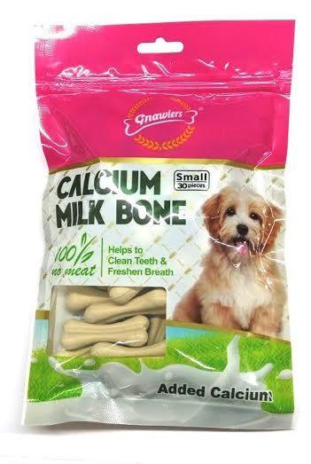 Gnawlers Calcium Milk Bone Dog Treat - Cadotails