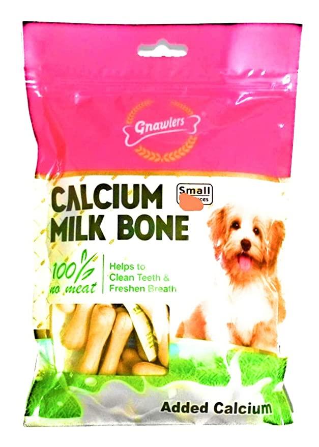 Gnawlers Calcium Milk Bone Dog Treat - Cadotails