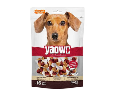 Gnawlers Yaowo Braid 2.5 Inch (220G) Dog Treat - Cadotails