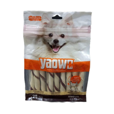 Gnawlers Yaowo Stick Rolls 5 Inch Dog Treat - Cadotails