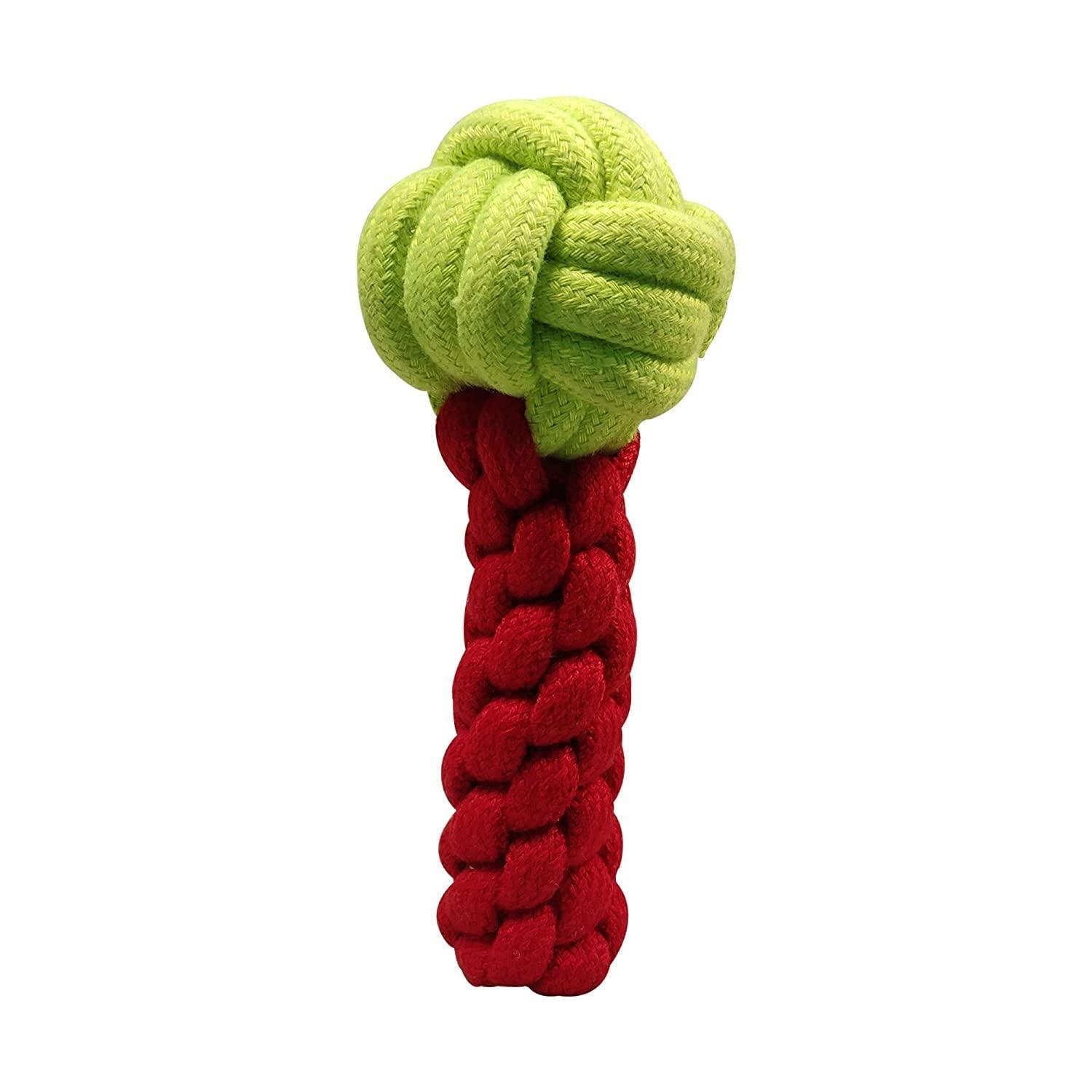 Gs Durable Monkey Ball Knotted Cotton Rope Toys For Teeth Cleaning And Chewing For Dogs - Cadotails