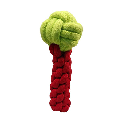 Gs Durable Monkey Ball Knotted Cotton Rope Toys For Teeth Cleaning And Chewing For Dogs - Cadotails