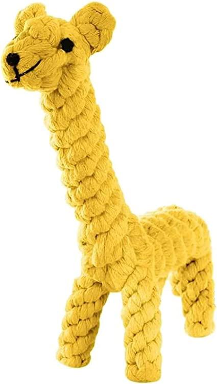 Gs Giraffe Shaped Dog Chew Toys For Teething