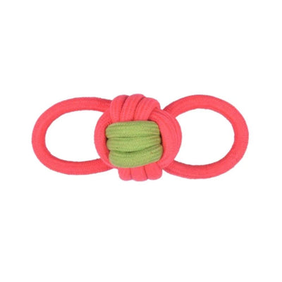Gs Knotted Ball Double Loop Rope Toy For Dogs