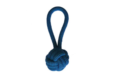 Gs Knotty Dhaage Rope Tugger Ball Dog Toy Small - Cadotails