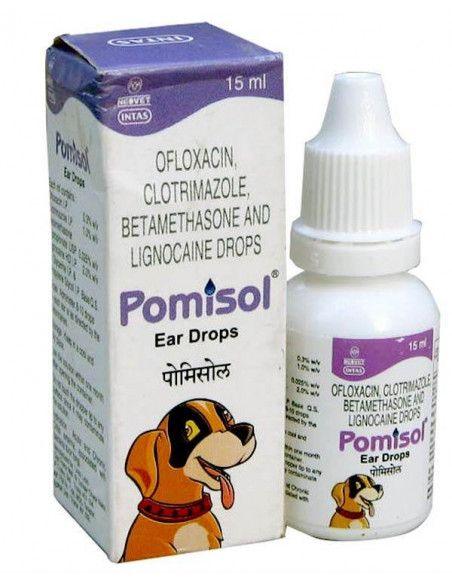 Intas Pomisol Ear Drops For Dogs - Cadotails