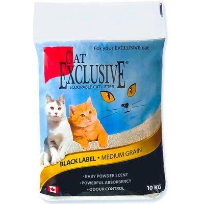 Intersand Cat'S Exclusive Litter With Sodium Bentonite Sand & Baby Powder Scent - Cadotails