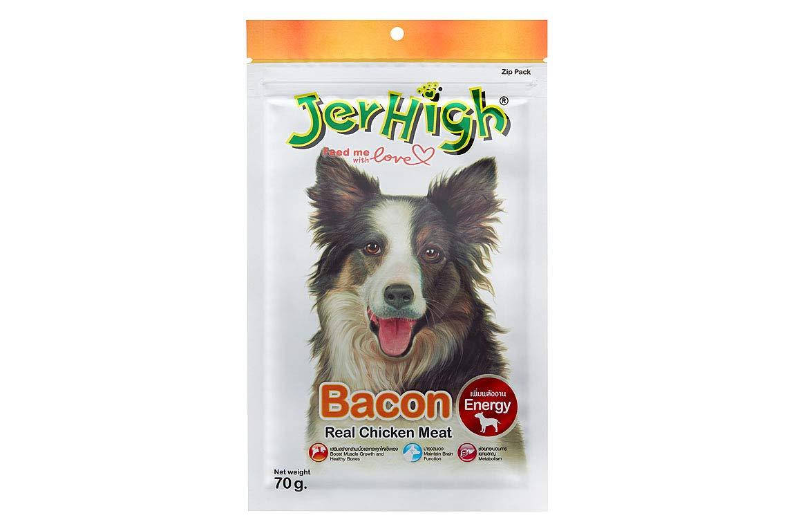 Jerhigh Bacon 70G Dog Treat - Cadotails