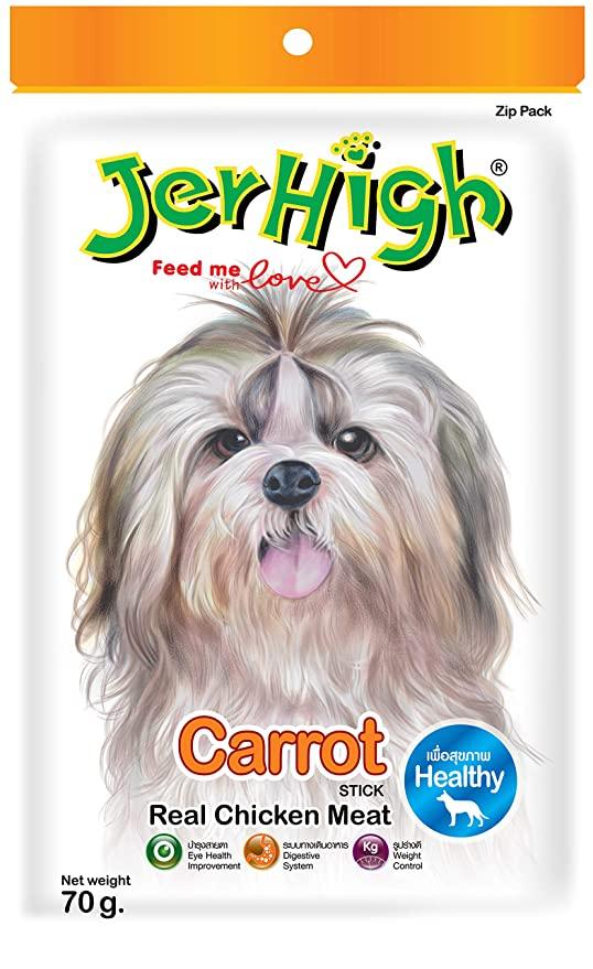 Jerhigh Carrot Flavored 70G Dog Treat - Cadotails