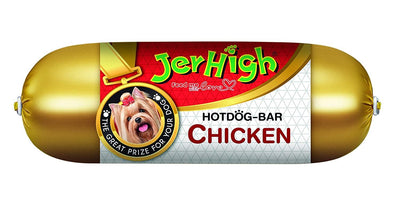 Jerhigh Hotdog Bar Chicken 150G Dog Treat - Cadotails