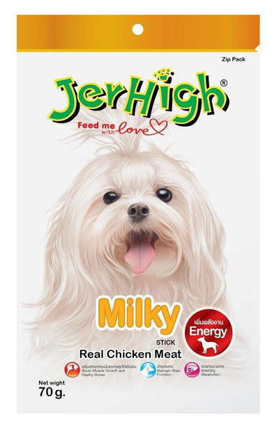Jerhigh Milky 70G Dog Treat - Cadotails