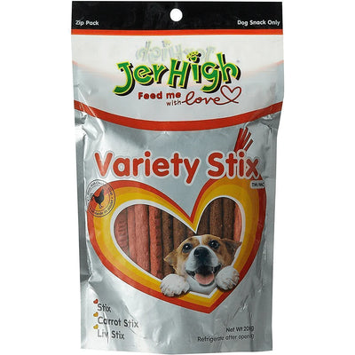 Jerhigh Variety Stix 200G Dog Treat - Cadotails