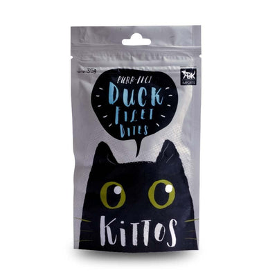 Kittos Duck Filet Bites 35G Cat Treat - Cadotails