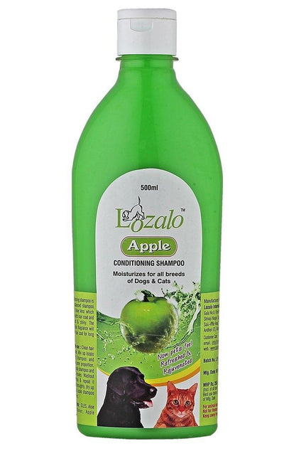 Lozalo Apple Conditioning Fruit Shampoo For Dogs & Cats - Cadotails