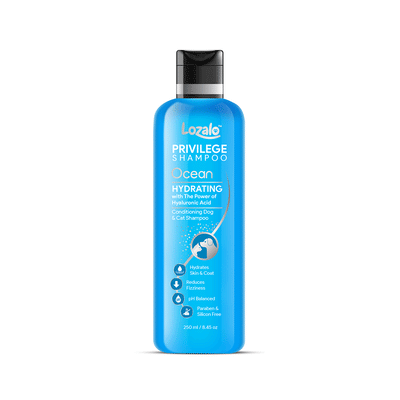 Lozalo Privilege Conditioning Shampoo Ocean For Dogs & Cats - Cadotails