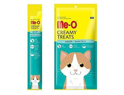 Me-O Bonito Flavor Wet Creamy 60G Cat Treats - Cadotails