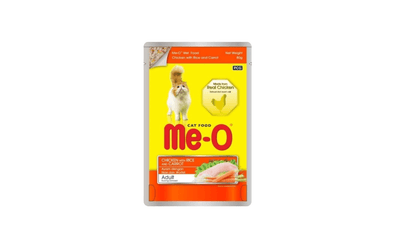 Me-O Chicken With Rice And Carrot 80G Adult Cat Wet Food - Cadotails