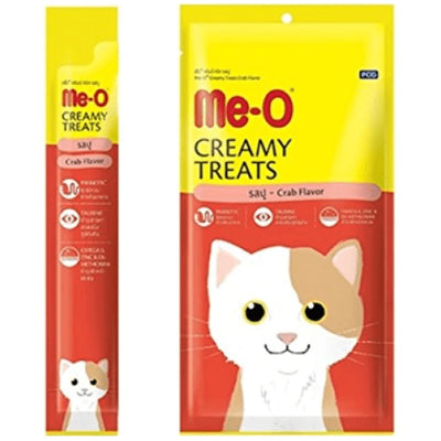 Me-O Crab Flavor Wet Creamy 60G Cat Treats - Cadotails