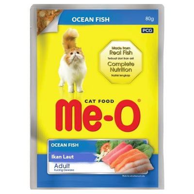 Me-O Ocean Fish Adult 80G Cat Wet Food - Cadotails