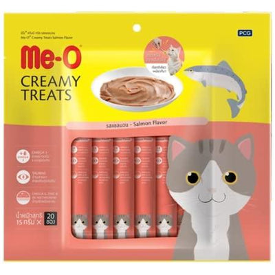 Me-O Salmon Flavor Wet Creamy 300G Cat Treats - Cadotails